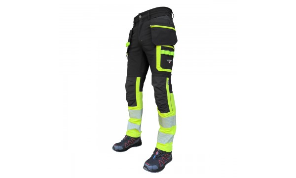 Kelnės Pesso JUPITER 175HVG Ripstop stretch (juoda/geltona) Kelnės Pesso JUPITER 175HVG Ripstop stretch (juoda/geltona)