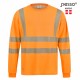 Marškinėliai ilgomis rankovėmis PESSO Hi-vis,oranžiniai Marškinėliai ilgomis rankovėmis PESSO Hi-vis,oranžiniai