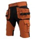 Šortai Pesso Titan 125( Spandex/Cordura),rudi Šortai Pesso Titan 125( Spandex/Cordura),rudi