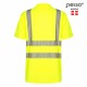 Marškinėliai PESSO Hi-vis, geltoni Marškinėliai PESSO Hi-vis, geltoni