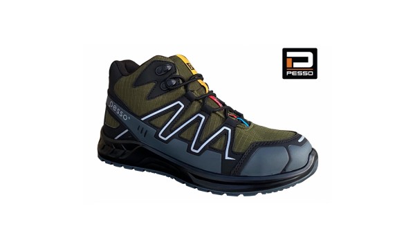 Darbo  batai Pesso BOULDER S3 SRC, žali