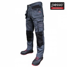 Kelnės Pesso iš  Canvas audinio (pilkos)