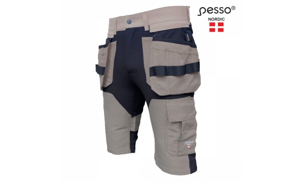 Darbo šortai Pesso TITAN Flexpro 125, bėžiniai | KB125B Darbo šortai Pesso TITAN Flexpro 125, bėžiniai | KB125B