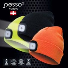 Šilta  kepurė Pesso su LED apšvietimu,juoda