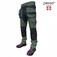 Kelnės Pesso Titan 125 (Spandex/Cordura), žalios Kelnės Pesso Titan 125 (Spandex/Cordura), žalios