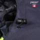 Šilta striukė Pesso HANA (mėlyna su geltona apdaila) Šilta striukė Pesso HANA (mėlyna su geltona apdaila)