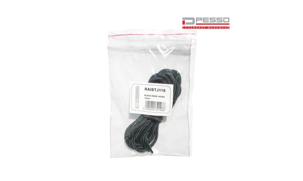 Batraiščiai 150 cm juodos spalvos