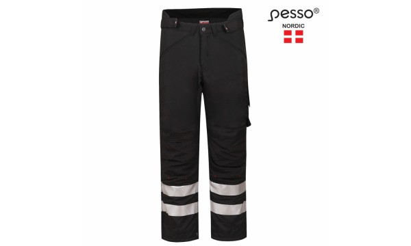 Šiltos kelnės Pesso SKIPPER, juodos