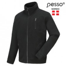 Megztinis Fleece Pesso, juodas Megztinis Fleece Pesso, juodas