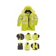 Striukė S427 Hi-Vis su atšvaitais,geltona Striukė S427 Hi-Vis su atšvaitais,geltona