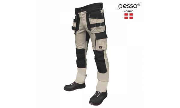 Darbo kelnės Pesso URANUS Flexpro, biežinės Darbo kelnės Pesso URANUS Flexpro, biežinės