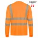 Marškinėliai ilgomis rankovėmis PESSO Hi-vis,oranžiniai Marškinėliai ilgomis rankovėmis PESSO Hi-vis,oranžiniai