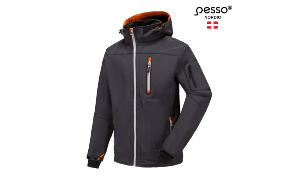 Softshell striukė Pesso Acropolis, pilka Softshell striukė Pesso Acropolis, pilka