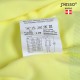 Marškinėliai PESSO Hi-vis, geltoni (50% medv.50% pol.)