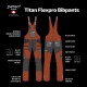 Puskombinezonis Pesso Titan 125 (Spandex/Cordura) rudas Puskombinezonis Pesso Titan 125 (Spandex/Cordura) rudas