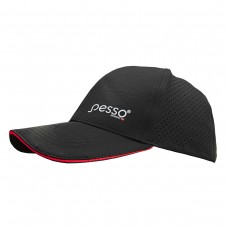 Kepurė Pesso NEXUS (juoda/raudona)
