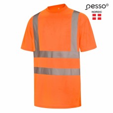 Marškinėliai PESSO Hi-vis,oranžiniai