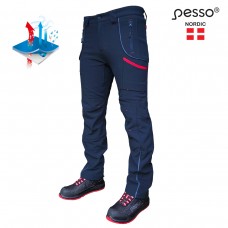 Softshell kelnės Pesso NEBRASKA, mėlynos Softshell kelnės Pesso NEBRASKA, mėlynos