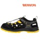 Darbiniai sandalai BENNON Bombis S1P SRC, geltoni Darbiniai sandalai BENNON Bombis S1P SRC, geltoni