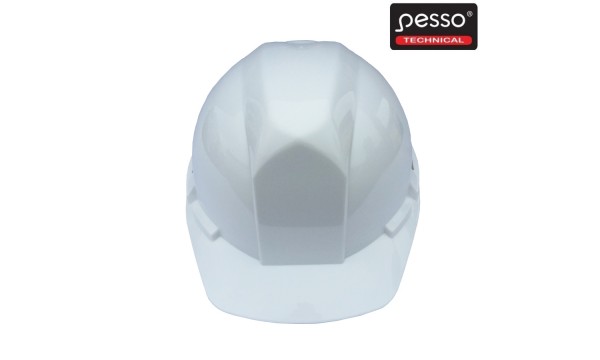 Šalmas Pesso, baltas