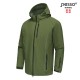 Šilta neperšlampanti Softshell striukė Pesso Otava, chaki Šilta neperšlampanti Softshell striukė Pesso Otava, chaki