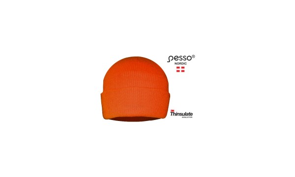 Šilta kepurė Pesso Thinsulate, HI-VIS oranžinė Šilta kepurė Pesso Thinsulate, HI-VIS oranžinė
