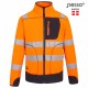Džemperis Pesso Fleece oranžinis, mėlynas Džemperis Pesso Fleece oranžinis, mėlynas