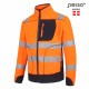 Džemperis Pesso Fleece oranžinis, mėlynas Džemperis Pesso Fleece oranžinis, mėlynas