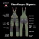 Puskombinezonis Pesso Titan 125 (Spandex/Cordura) žalias Puskombinezonis Pesso Titan 125 (Spandex/Cordura) žalias