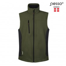Softshell Pesso liemenė SOFT (olive green)