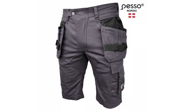 Šortai PESSO stretch (pilki) Šortai PESSO stretch (pilki)