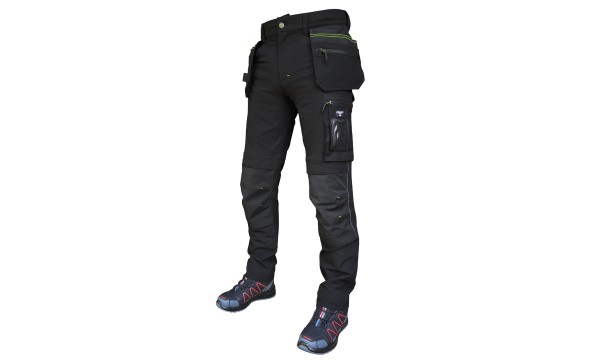 Kelnės Pesso Taurus Flex Pro 165B stretch (juodos) Kelnės Pesso Taurus Flex Pro 165B stretch (juodos)