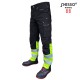 KDCJG |  Darbo kelnės Pesso Canvas HI-VIS, juodos