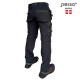 Kelnės Pesso Taurus Flex Pro 165B stretch (juodos) Kelnės Pesso Taurus Flex Pro 165B stretch (juodos)