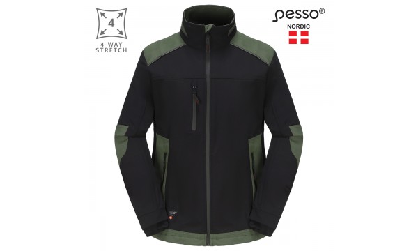 Švarkas Pesso Titan 125 (Spandex/Cordura)žalias Švarkas Pesso Titan 125 (Spandex/Cordura)žalias