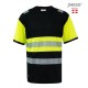 Marškinėliai PESSO Hi-vis,juodi Marškinėliai PESSO Hi-vis,juodi