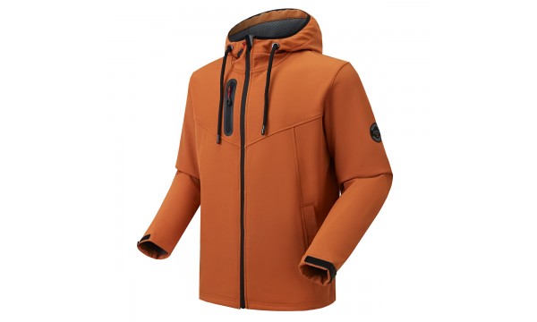 Softshell striukė Pesso LEO (ruda)