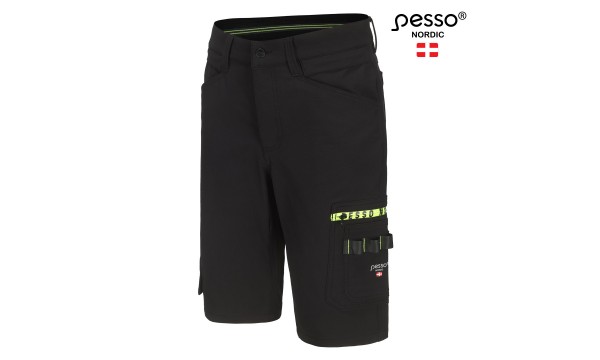 Šortai Pesso Mercury 145B stretch (juodi) Šortai Pesso Mercury 145B stretch (juodi)