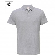 Marškinėliai Polo, pilki Heather Grey