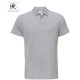Marškinėliai Polo, pilki Heather Grey Marškinėliai Polo, pilki Heather Grey