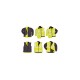 Striukė S427 Hi-Vis su atšvaitais,geltona Striukė S427 Hi-Vis su atšvaitais,geltona