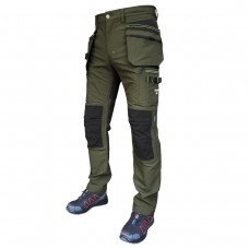 Kelnės Pesso JUPITER 175Z Flex Pro stretch (olive green)
