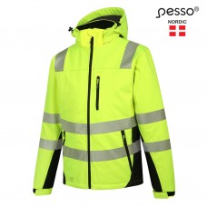 Šilta Softshell striukė Pesso CALGARY YELLOW Šilta Softshell striukė Pesso CALGARY YELLOW