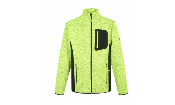 Pesso fleece džemperis FLORENCE, geltonas Pesso fleece džemperis FLORENCE, geltonas