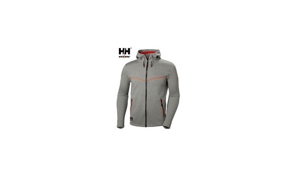 Helly Hansen džemperis CHELSEA EVOLUTION HOOD pilkas Helly Hansen džemperis CHELSEA EVOLUTION HOOD pilkas