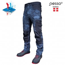 Pašiltintos softshell Pesso kelnės Mercury(kamufliažas)