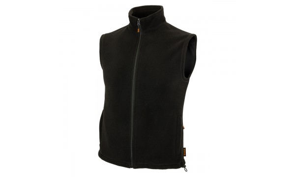 Liemenė iš fleece audinio, juoda Liemenė iš fleece audinio, juoda