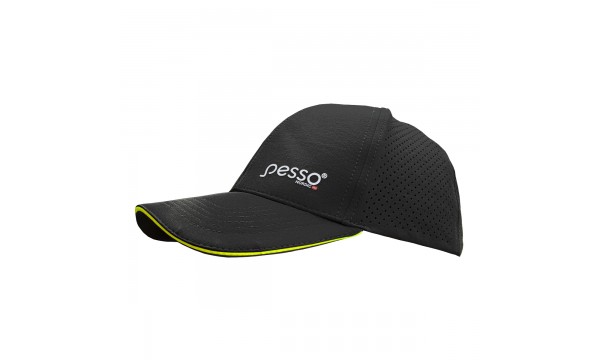 Kepurė Pesso NEXUS (juoda/geltona) Kepurė Pesso NEXUS (juoda/geltona)