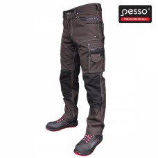 Darbo kelnės Pesso Twill, rudos