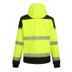 Softshell striukė Pesso PALERMO HI-VIS, ryškaus matomumo geltona